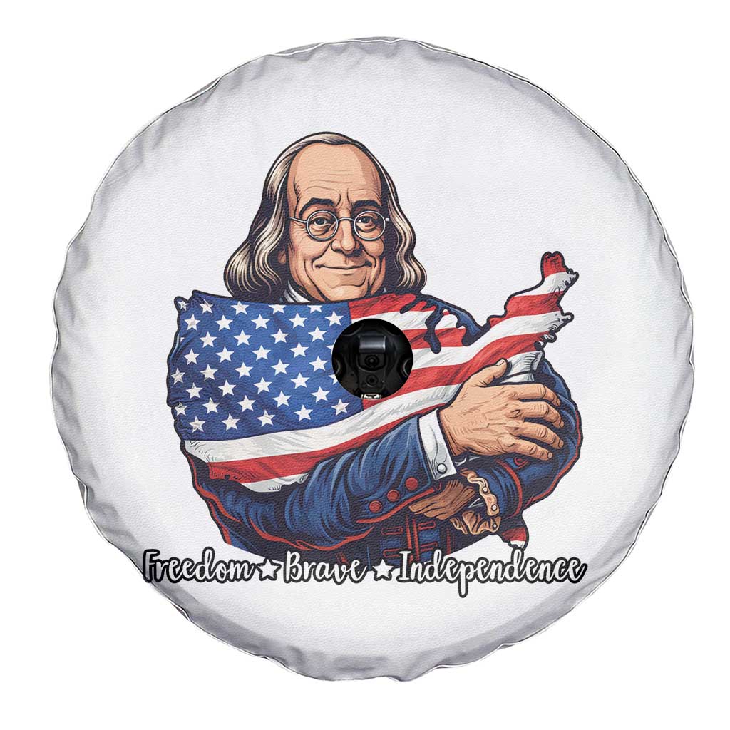 Benjamin Franklin Spare Tire Cover Freedom Liberty Independence American History TS12 Print Your Wear