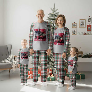 Patriotic Jersey Devil Plaid Pajama Set Pine Barrens New Jersey Cryptid TS12 Christmas Plaid Print Your Wear