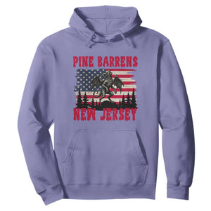 Patriotic Jersey Devil Hoodie Pine Barrens New Jersey Cryptid TS12 Violet Print Your Wear