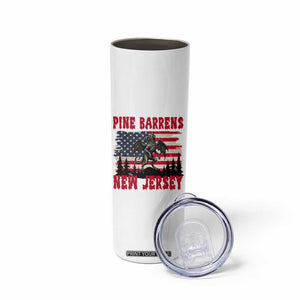 Patriotic Jersey Devil Skinny Tumbler Pine Barrens New Jersey Cryptid TS12 Print Your Wear