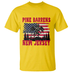 Patriotic Jersey Devil T Shirt Pine Barrens New Jersey Cryptid TS12 Daisy Print Your Wear