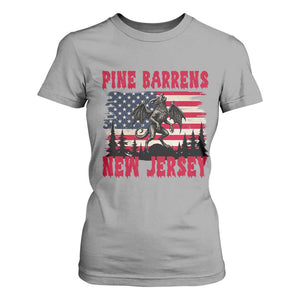 Patriotic Jersey Devil T Shirt For Women Pine Barrens New Jersey Cryptid TS12 Sport Gray Print Your Wear