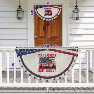 Jersey Devil Lover Patriotic Fan Flag Pine Barrens New Jersey Cryptid