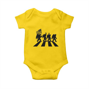 Funny Patriotic Mothman Baby Onesie Cryptid Lover Gift TS12 Daisy Print Your Wear