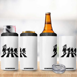 Funny Patriotic Mothman 4 in 1 Can Cooler Tumbler Cryptid Lover Gift TS12 Print Your Wear