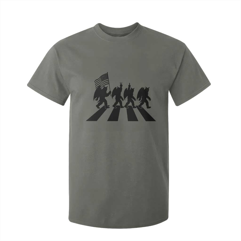 Funny Patriotic Mothman T Shirt For Kid Cryptid Lover Gift TS12 Military Green Print Your Wear