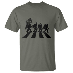 Funny Patriotic Mothman T Shirt Cryptid Lover Gift TS12 Military Green Print Your Wear