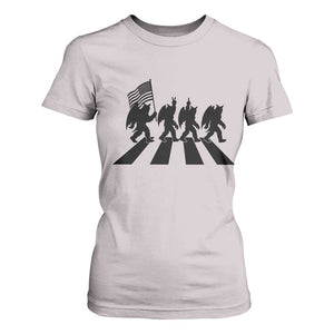 Funny Patriotic Mothman T Shirt For Women Cryptid Lover Gift TS12 Ice Gray Print Your Wear