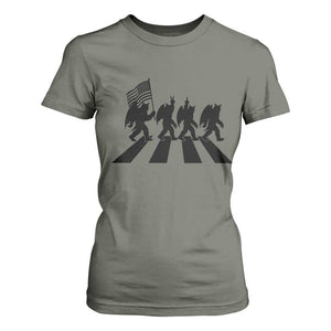 Funny Patriotic Mothman T Shirt For Women Cryptid Lover Gift TS12 Military Green Print Your Wear