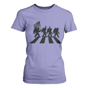 Funny Patriotic Mothman T Shirt For Women Cryptid Lover Gift TS12 Violet Print Your Wear