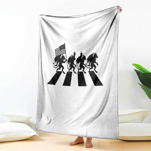 Patriotic Jersey Devil Throw Blanket New Jersey Cryptid Gift TS12 Print Your Wear