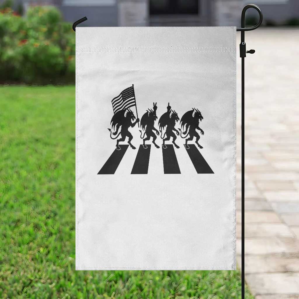 Patriotic Jersey Devil Garden Flag New Jersey Cryptid Gift TS12 Print Your Wear