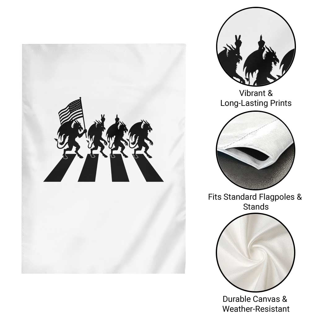 Patriotic Jersey Devil Garden Flag New Jersey Cryptid Gift TS12 Print Your Wear