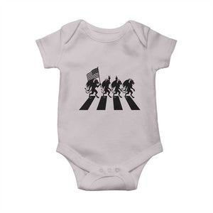 Patriotic Jersey Devil Baby Onesie New Jersey Cryptid Gift TS12 Ice Gray Print Your Wear