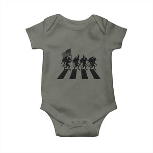 Patriotic Jersey Devil Baby Onesie New Jersey Cryptid Gift TS12 Military Green Print Your Wear
