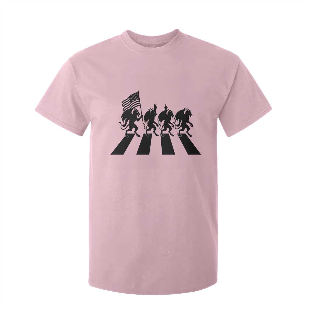 Patriotic Jersey Devil T Shirt For Kid New Jersey Cryptid Gift TS12 Light Pink Print Your Wear