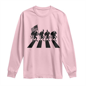 Patriotic Jersey Devil Long Sleeve Shirt New Jersey Cryptid Gift TS12 Light Pink Print Your Wear