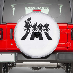 Patriotic Jersey Devil Spare Tire Cover New Jersey Cryptid Gift TS12 White Print Your Wear