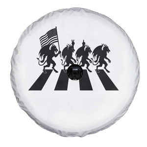 Patriotic Jersey Devil Spare Tire Cover New Jersey Cryptid Gift TS12 Print Your Wear