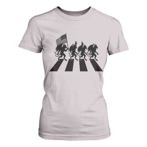 Patriotic Jersey Devil T Shirt For Women New Jersey Cryptid Gift TS12 Ice Gray Print Your Wear