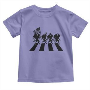 Patriotic Jersey Devil Toddler T Shirt New Jersey Cryptid Gift TS12 Violet Print Your Wear