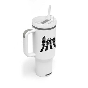 Patriotic Jersey Devil Tumbler With Handle New Jersey Cryptid Gift TS12 Print Your Wear