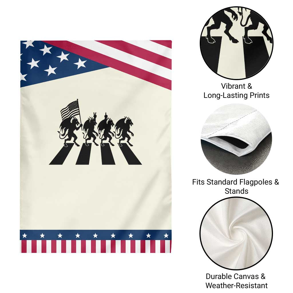 Patriotic Jersey Devil Garden Flag New Jersey Cryptid Gift TS12 Print Your Wear