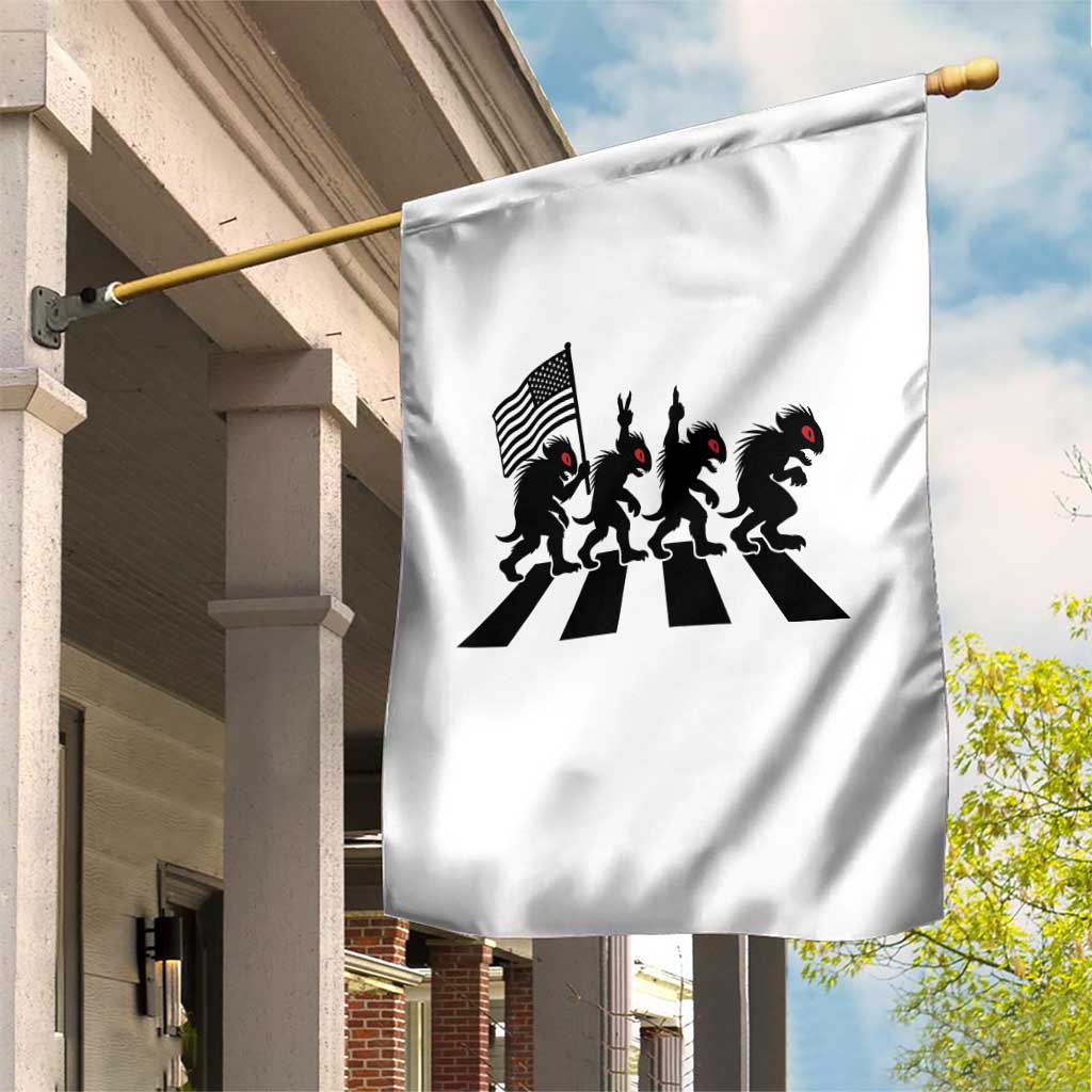 Patriotic Chupacabra Garden Flag Funny Cryptid Lover Gift TS12 Print Your Wear