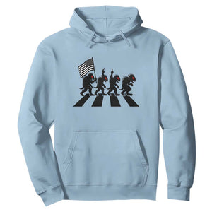 Patriotic Chupacabra Hoodie Funny Cryptid Lover Gift TS12 Light Blue Print Your Wear