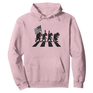 Patriotic Chupacabra Hoodie Funny Cryptid Lover Gift TS12 Light Pink Print Your Wear