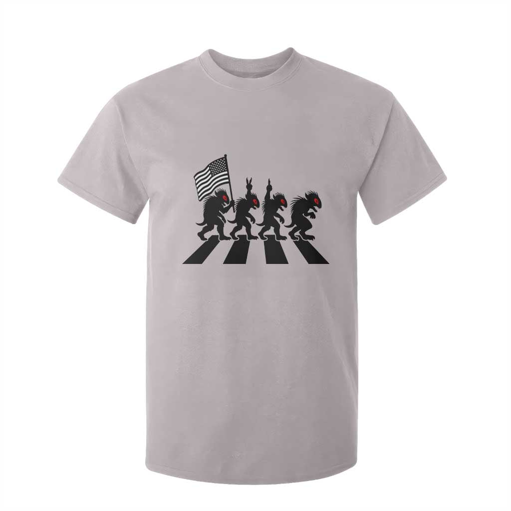 Patriotic Chupacabra T Shirt For Kid Funny Cryptid Lover Gift TS12 Ice Gray Print Your Wear