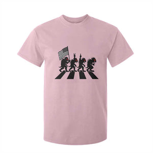 Patriotic Chupacabra T Shirt For Kid Funny Cryptid Lover Gift TS12 Light Pink Print Your Wear