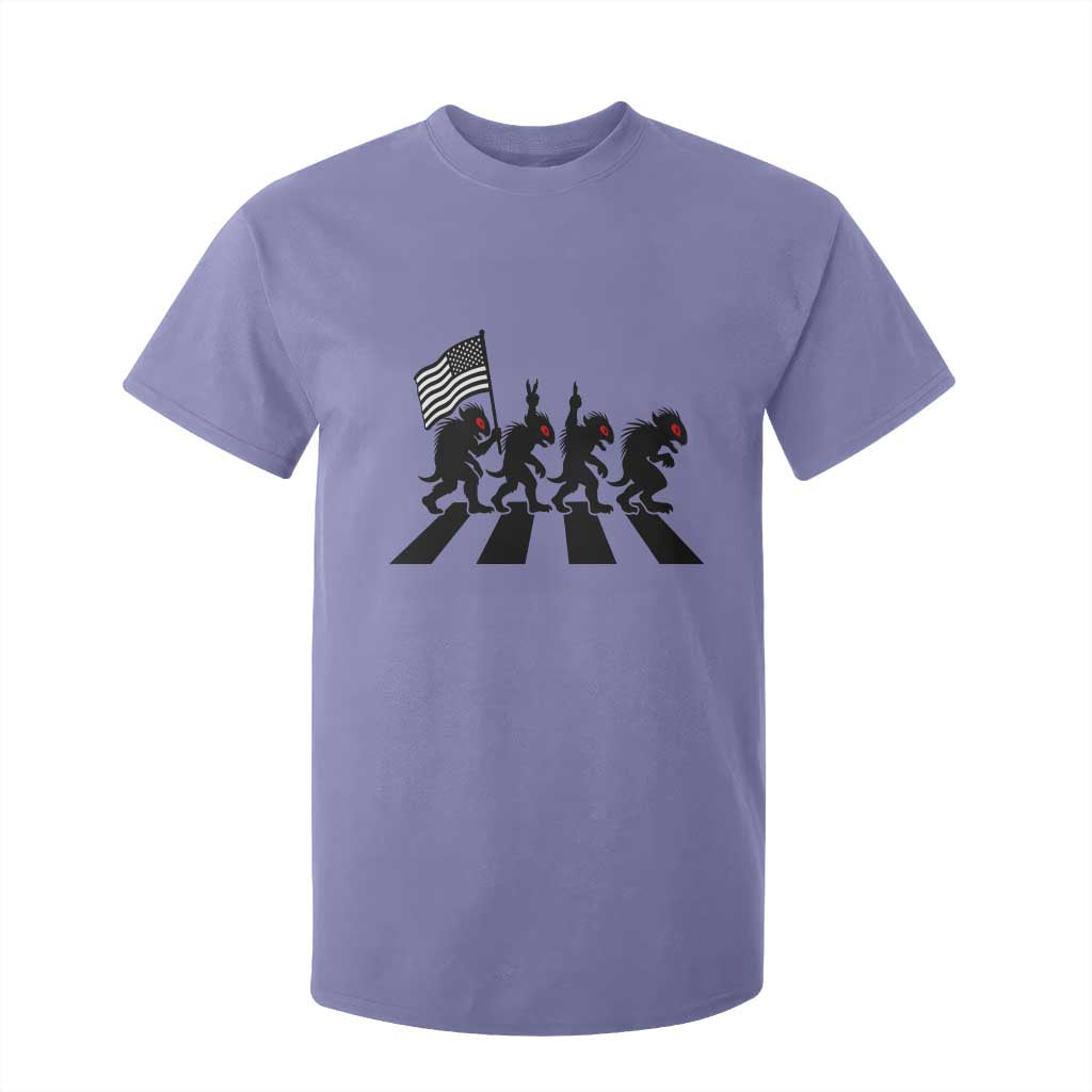Patriotic Chupacabra T Shirt For Kid Funny Cryptid Lover Gift TS12 Violet Print Your Wear