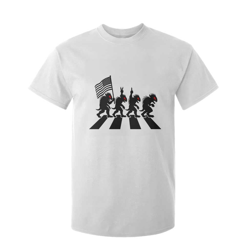 Patriotic Chupacabra T Shirt For Kid Funny Cryptid Lover Gift TS12 White Print Your Wear