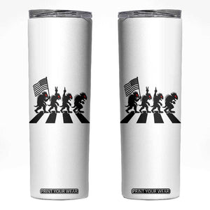 Patriotic Chupacabra Skinny Tumbler Funny Cryptid Lover Gift TS12 White Print Your Wear