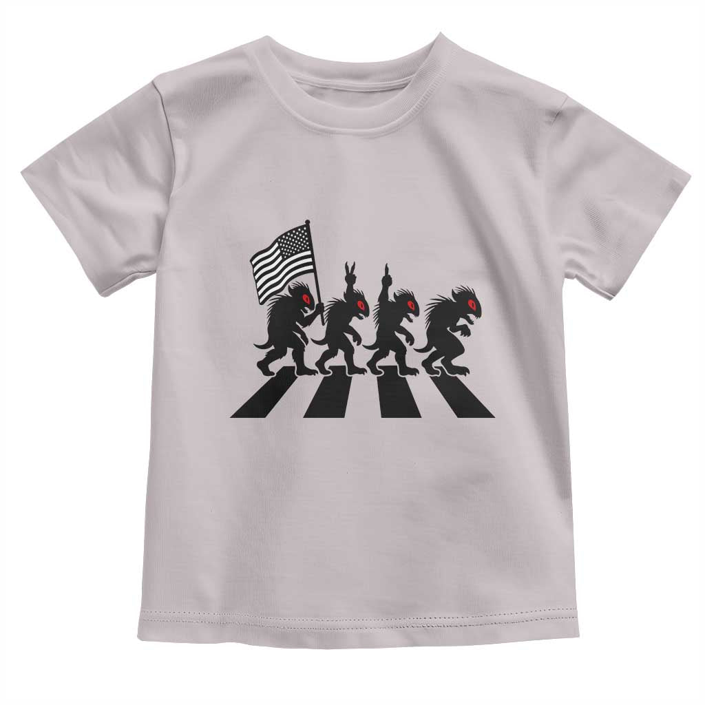 Patriotic Chupacabra Toddler T Shirt Funny Cryptid Lover Gift TS12 Ice Gray Print Your Wear