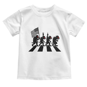 Patriotic Chupacabra Toddler T Shirt Funny Cryptid Lover Gift TS12 White Print Your Wear