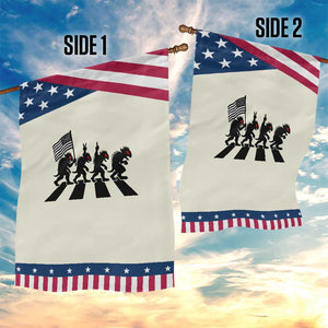Patriotic Chupacabra Garden Flag Funny Cryptid Lover Gift TS12 Print Your Wear