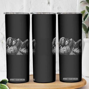 Cryptid Mount Rushmore Skinny Tumbler Bigfoot Mothman Jersey Devil Chupacabra TS12 Print Your Wear