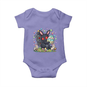 Funny Mothman Easter Bunny Ears Baby Onesie Cryptid Lover Gift TS12 Violet Print Your Wear