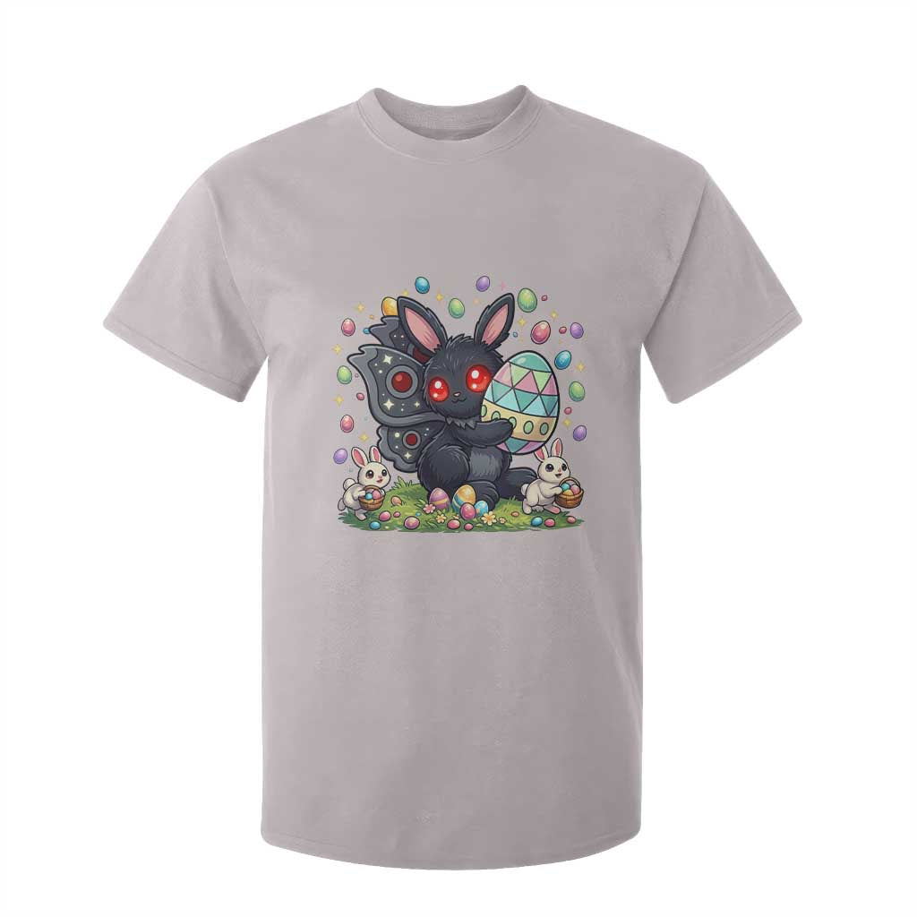 Funny Mothman Easter Bunny Ears T Shirt For Kid Cryptid Lover Gift TS12 Ice Gray Print Your Wear