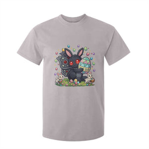 Funny Mothman Easter Bunny Ears T Shirt For Kid Cryptid Lover Gift TS12 Ice Gray Print Your Wear