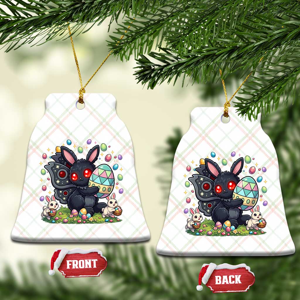 Funny Mothman Easter Bunny Ears Ceramic Ornament Cryptid Lover Gift TS12 Print Your Wear