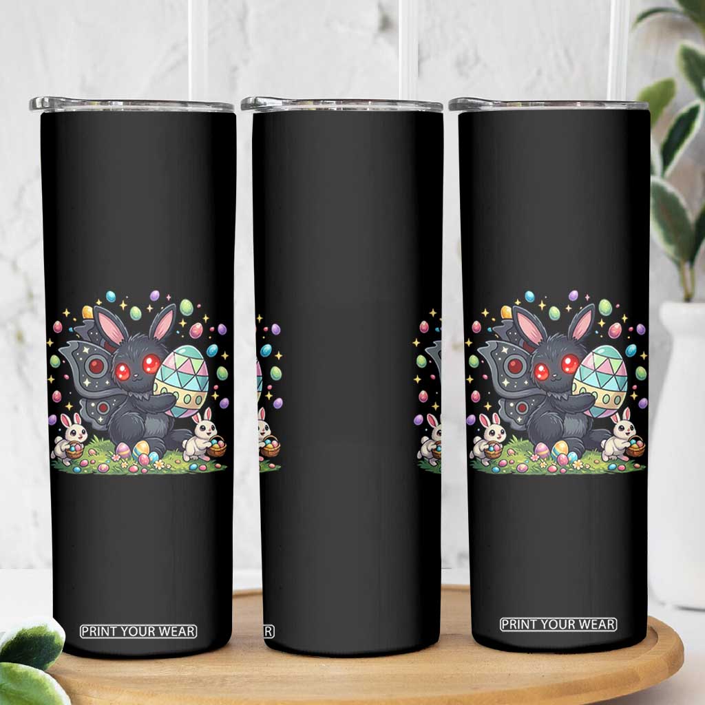 Funny Mothman Easter Bunny Ears Skinny Tumbler Cryptid Lover Gift TS12 Print Your Wear