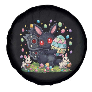 Funny Mothman Easter Bunny Ears Spare Tire Cover Cryptid Lover Gift TS12 Print Your Wear