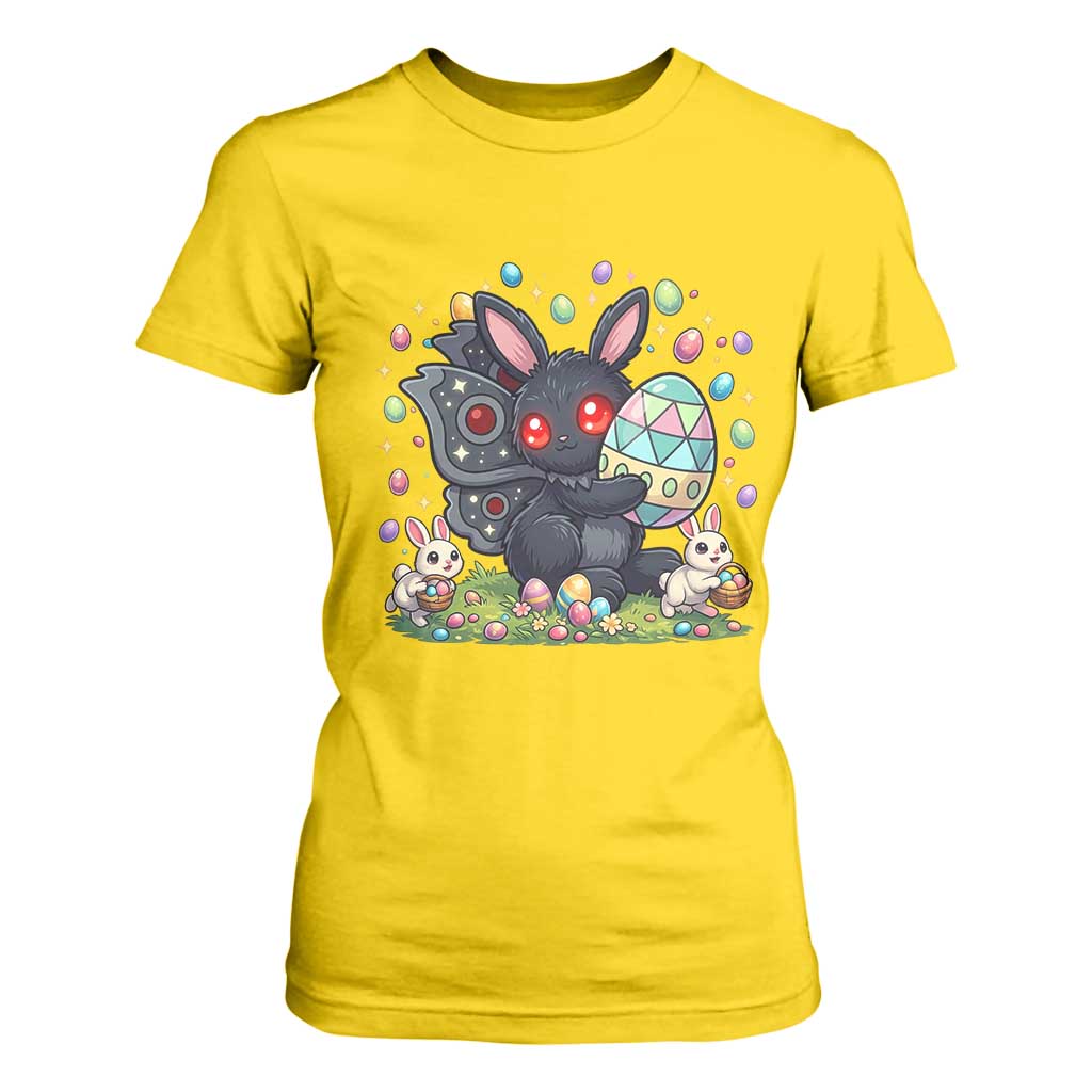 Funny Mothman Easter Bunny Ears T Shirt For Women Cryptid Lover Gift TS12 Daisy Print Your Wear