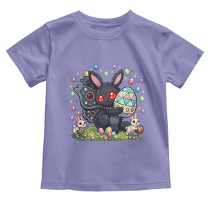 Funny Mothman Easter Bunny Ears Toddler T Shirt Cryptid Lover Gift TS12 Violet Print Your Wear
