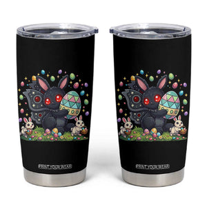 Funny Mothman Easter Bunny Ears Tumbler Cup Cryptid Lover Gift TS12 Black Print Your Wear