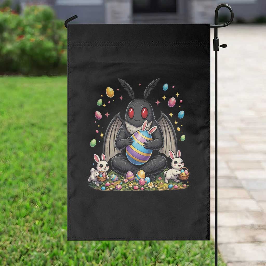 Mothman Easter Bunny Garden Flag Funny West Virginia Cryptid Lover Gift TS12 Print Your Wear