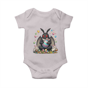 Mothman Easter Bunny Baby Onesie Funny West Virginia Cryptid Lover Gift TS12 Ice Gray Print Your Wear